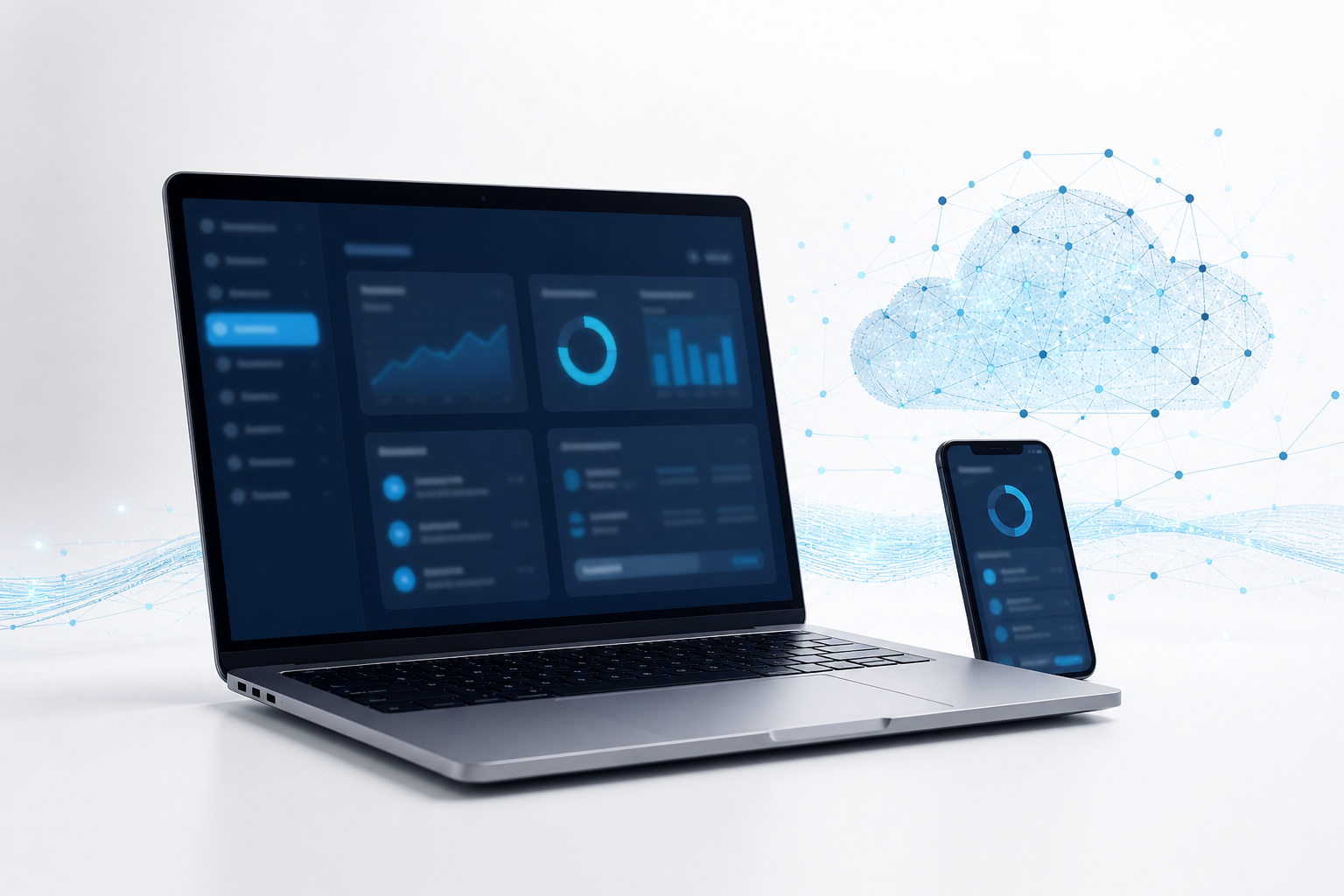 Custom software across web, mobile and cloud